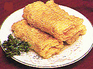 Fried Bean Curd Rolls with Shrimps 